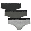 Kit Cuecas Slip Selene - Adulto - 12 unidades - Foto 2