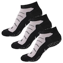 Kit de Meia Hidroginástica Antiderrapante Muvin - Adulto - 3 Pares - Foto 1