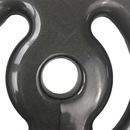 Anilha Emborrachada Ahead Sports Vazada - 1kg - Foto 3