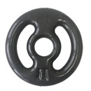 Anilha Emborrachada Ahead Sports Vazada - 1kg - Foto 1