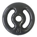 Anilha Emborrachada Ahead Sports Vazada - 3kg - Foto 1