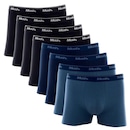 Kit Cueca Boxer Mash 8 Peças Masculina Algodão Elástico - Foto 1