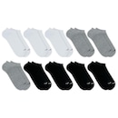 Kit de Meia Invisível Mash Esportiva - 10 pares - Adulto - Foto 1