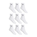 Kit Meias Cano Médio Puma Esportiva - 9 Pares - Adulto - Foto 1