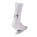 Kit Meias Under Armour Core Cotton Crew - 3 pares - Adulto - Foto 3