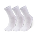 Kit Meias Under Armour Core Cotton Crew - 3 pares - Adulto - Foto 1