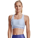 Top Fitness Under Armour Crossback Mid Bra - Feminino - Foto 1