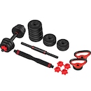 Kit Halteres Ahead Sports 6 em 1 Peso Musculação 40Kg - Foto 2
