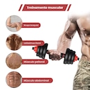 Kit Halteres Ahead Sports 6 em 1 Peso Musculação 40Kg - Foto 3