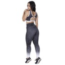 Calça Legging Cintura Alta Orbis Fitness Degradê - Feminino - Foto 5