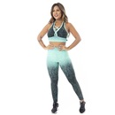 Calça Legging Cintura Alta Orbis Fitness Degradê - Feminina - Foto 3