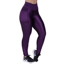 Calça Legging Orbis Fitness Cirre 3D Brilho - Feminina - Foto 2