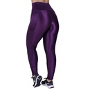 Calça Legging Orbis Fitness Cirre 3D Brilho - Feminina - Foto 4
