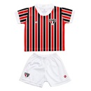Kit Uniforme de Futebol do São Paulo Torcida Baby 031S - Infantil - Foto 1