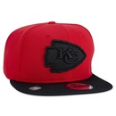 Boné Aba Reta New Era Kansas City Chiefs 950 NFL 21 Sideline Road - Snapback - Adulto - Foto 4