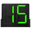 Placar de Substituição Manual Kief Simples Vagalume Dupla Face - Foto 1