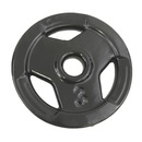 Anilha Sport Emborrachada Furo Standad Ahead Sports 3kg Pret - Foto 1