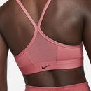 Top Fitness com Bojo Nike Dri-FIT Indy Zip-Front - Feminino - Foto 4