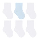 Kit de Meia Sapatilha Selene Básica Bebê com 6 Pares - Infantil - Foto 1