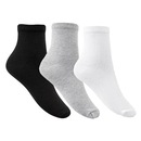 Kit Meias Cano Médio Selene Básica - 3 Pares - Feminina - Foto 1