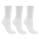 Kit de Meia Cano Médio Selene Aeróbica 3 Pares - Feminino - Foto 1