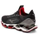Tênis Mizuno Prophecy X Knit - Masculino - Preto+Grafite - Foto 3