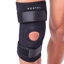 Joelheira Kestal Articulada Preta - Ajustável Plus - Foto 1