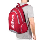 Mochila Wilson ESP Advantage 2 Vermelha e Cinza - Foto 1