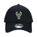 Boné Aba Curva New Era 9Twenty Milwaukee Bucks Sport - Strapback - Adulto - Foto 2