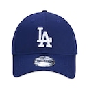 Boné Aba Curva New Era 9Twenty MLB Los Angeles Dodgers AZUL ROYAL - Strapback - Adulto - Foto 2