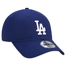 Boné Aba Curva New Era 9Twenty MLB Los Angeles Dodgers AZUL ROYAL - Strapback - Adulto - Foto 3