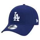 Boné Aba Curva New Era 9Twenty MLB Los Angeles Dodgers AZUL ROYAL - Strapback - Adulto - Foto 1
