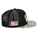 Boné Aba Reta New Era Pittsburgh Steelers 950 NFL 21 Salute Service - Snapback - Adulto - Foto 5