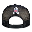 Boné Aba Reta New Era Atlanta Falcons 950 NFL 21 Salute Service - Snapback - Adulto - Foto 2