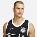 Camisa Regata do Corinthians 22 Nike Basquete - Masculina - Foto 3