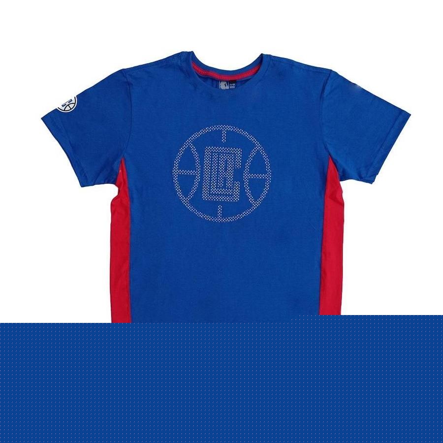 Camiseta NBA Los Angeles Clippers Core Ball Dotted Masculina - Foto 1