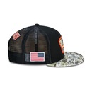 Boné Aba Reta New Era Chicago Bears 950 NFL 21 Salute Service - Snapback - Adulto - Foto 5