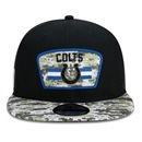 Boné Aba Reta New Era Indianapolis Colts 950 NFL 21 Salute Service - Snapback - Adulto - Foto 3