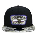 Boné Aba Reta New Era Minnesota Vikings 950 NFL 21 Salute Service - Snapback - Adulto - Foto 3