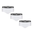 Kit de Calcinhas Puma Mini Boxer - Adulto - 3 Unds - Foto 1