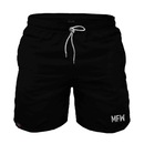 Short Maromba Fight Wear Black Tactel com Bolsos - Masculino - Foto 1