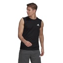 Camiseta Regata adidas D2M 3 Listras - Masculina - Foto 1