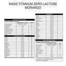 Hipercalorico Mass Max Titanium Zero Lactose - Morango - 2,4Kg - Foto 2