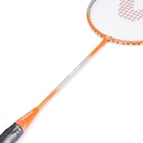 Kit Badminton Vollo: 4 Raquetes + 3 Petecas de Nylon Rede + Suporte - Foto 5
