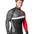 Camisa de Ciclista Poker Zíper Parcial Fros - Unissex - Foto 3