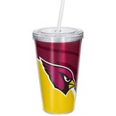 Copo Com Canudo Luxo NFL Arizona Cardinals - Foto 1