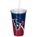 Copo Com Canudo Luxo NFL Houston Texans - Foto 1