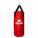 Saco de Pancada Vazio Muvin com Mosquetão e Girador - 70cm x 30cm - Foto 2