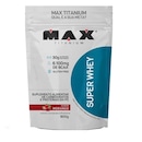 Combo Super Whey Isolado Max Titanium Concentrado - Morango - 900g - 3 unidades - Foto 2