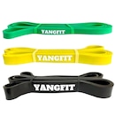 Kit Super Band Elástico Extensor Yangfit Leve Médio e Forte - Foto 1